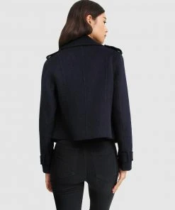 Belle & Bloom Better Off Military Peacoat Navy -Deals The Style Setters Store http3A2F2Fstatic.theiconic.com .au2Fp2Fbelle bloom 6787 8053621 4
