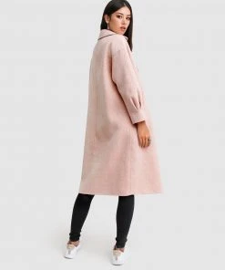 Belle & Bloom Dream Lover Loose Fit Wool Blend Coat Dusty Rose -Deals The Style Setters Store http3A2F2Fstatic.theiconic.com .au2Fp2Fbelle bloom 6857 5572901 3