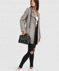 Belle & Bloom Ex-Boyfriend Wool Blend Oversized Coat Oat Plaid -Deals The Style Setters Store http3A2F2Fstatic.theiconic.com .au2Fp2Fbelle bloom 7076 4215921 5