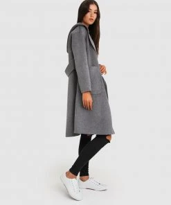 Belle & Bloom Walk This Way Wool Blend Hooded Coat Dark Grey -Deals The Style Setters Store http3A2F2Fstatic.theiconic.com .au2Fp2Fbelle bloom 7452 3714111 2