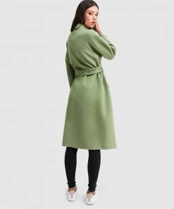 Belle & Bloom Boss Girl Double-Breasted Wool Coat Kiwi -Deals The Style Setters Store http3A2F2Fstatic.theiconic.com .au2Fp2Fbelle bloom 7453 3677801 3