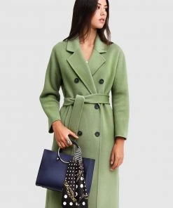 Belle & Bloom Boss Girl Double-Breasted Wool Coat Kiwi -Deals The Style Setters Store http3A2F2Fstatic.theiconic.com .au2Fp2Fbelle bloom 7460 3677801 6