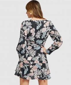 Belle & Bloom A Night With You Mini Wrap Dress Black -Deals The Style Setters Store http3A2F2Fstatic.theiconic.com .au2Fp2Fbelle bloom 8804 6579631 4