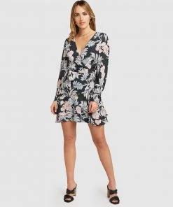 Belle & Bloom A Night With You Mini Wrap Dress Black -Deals The Style Setters Store http3A2F2Fstatic.theiconic.com .au2Fp2Fbelle bloom 8806 6579631 5