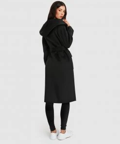 Belle & Bloom Runaway Wool Blend Robe Coat Black -Deals The Style Setters Store http3A2F2Fstatic.theiconic.com .au2Fp2Fbelle bloom 9856 3100211 3