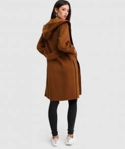 Belle & Bloom Walk This Way Wool Blend Hooded Coat Dark Camel -Deals The Style Setters Store http3A2F2Fstatic.theiconic.com .au2Fp2Fbelle bloom 9996 6953901 3