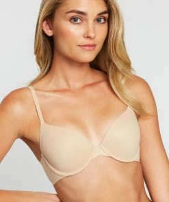 Calvin Klein Perfectly Fit T-Shirt Bra Bare -Deals The Style Setters Store http3A2F2Fstatic.theiconic.com .au2Fp2Fcalvin klein 0027 213477 3