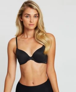 Calvin Klein Perfectly Fit T-Shirt Bra Black