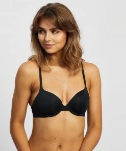 Calvin Klein Perfectly Fit Flex Lightly Lined Demi Bra Black
