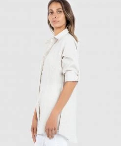 CAMIXA Gaia Long shirt Tunic Oat -Deals The Style Setters Store http3A2F2Fstatic.theiconic.com .au2Fp2Fcamixa 4414 3229131 7