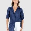 CAMIXA Gaia Long shirt Tunic Navy Blue
