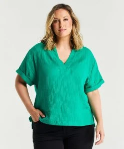 Estelle Sunseeker Top Green