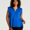 Estelle Marabella Top Marine Blue