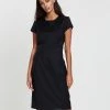 Farage Core Bianca Dress Black