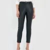 Forcast Luisa Faux Leather Pants Black