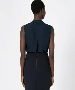 Forcast Alivia V-Neck Top Navy -Deals The Style Setters Store http3A2F2Fstatic.theiconic.com .au2Fp2Fforcast 0213 0825421 4