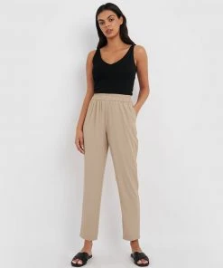 Forcast Brea Elasticated Trousers Beige -Deals The Style Setters Store http3A2F2Fstatic.theiconic.com .au2Fp2Fforcast 0251 4853351 5