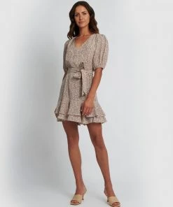 Forcast Violeta Ruffle Hem Dress MULTI -Deals The Style Setters Store http3A2F2Fstatic.theiconic.com .au2Fp2Fforcast 0261 2983741 4