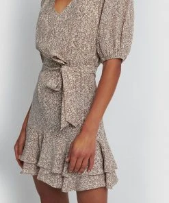 Forcast Violeta Ruffle Hem Dress MULTI -Deals The Style Setters Store http3A2F2Fstatic.theiconic.com .au2Fp2Fforcast 0264 2983741 5