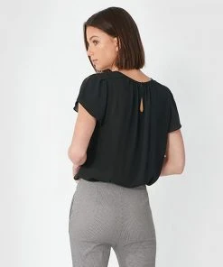 Forcast Karen Key Hole Blouse Black -Deals The Style Setters Store http3A2F2Fstatic.theiconic.com .au2Fp2Fforcast 0273 4229251 4