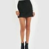 Forcast Cassie Mini Skirt Black