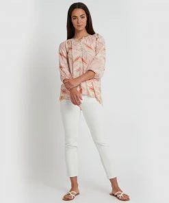 Forcast Rachel Printed Blouse Terracotta -Deals The Style Setters Store http3A2F2Fstatic.theiconic.com .au2Fp2Fforcast 0965 7668241 6
