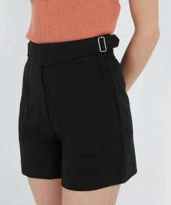 Forcast Lidia Stretchy Pocketed Shorts Black -Deals The Style Setters Store http3A2F2Fstatic.theiconic.com .au2Fp2Fforcast 0977 9052241 5