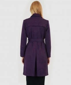 Forcast Samantha Faux Suede Coat Purple -Deals The Style Setters Store http3A2F2Fstatic.theiconic.com .au2Fp2Fforcast 1220 4868821 3