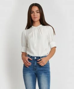 Forcast Elsa Puff Sleeve Blouse Ivory -Deals The Style Setters Store http3A2F2Fstatic.theiconic.com .au2Fp2Fforcast 1276 6213341 7