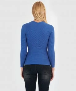 Forcast Serenity Crossover Knit Blue -Deals The Style Setters Store http3A2F2Fstatic.theiconic.com .au2Fp2Fforcast 1303 8487031 3