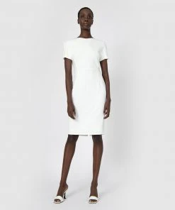 Forcast Jennifer Short Sleeve Pencil Dress Ivory -Deals The Style Setters Store http3A2F2Fstatic.theiconic.com .au2Fp2Fforcast 1306 3977551 2