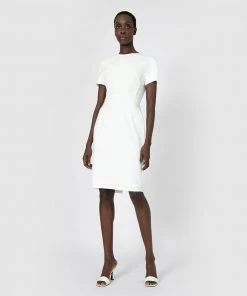 Forcast Jennifer Short Sleeve Pencil Dress Ivory -Deals The Style Setters Store http3A2F2Fstatic.theiconic.com .au2Fp2Fforcast 1310 3977551 4
