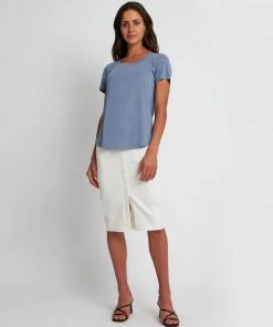 Forcast Hanna Modal Tee Blue -Deals The Style Setters Store http3A2F2Fstatic.theiconic.com .au2Fp2Fforcast 1383 2763841 5