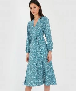 Forcast Marlow Long Sleeve Dress Smoke Blue -Deals The Style Setters Store http3A2F2Fstatic.theiconic.com .au2Fp2Fforcast 1496 3818141 2