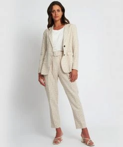 Forcast Sabella Single Breasted Blazer Sesame -Deals The Style Setters Store http3A2F2Fstatic.theiconic.com .au2Fp2Fforcast 1772 2687741 4