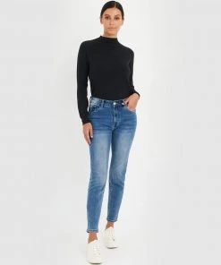 Forcast Maneh Mock Neck Knit Black -Deals The Style Setters Store http3A2F2Fstatic.theiconic.com .au2Fp2Fforcast 1796 0511131 4