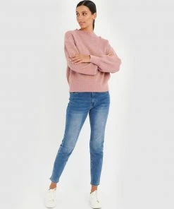 Forcast Olympia Ribbed Sweater Blush -Deals The Style Setters Store http3A2F2Fstatic.theiconic.com .au2Fp2Fforcast 1808 8183131 5