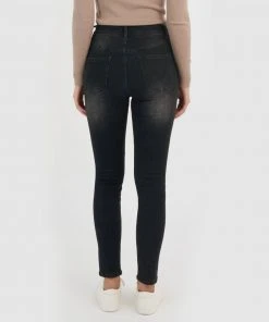 Forcast Phoebe Mid Rise Skinny Jeans Black Wash -Deals The Style Setters Store http3A2F2Fstatic.theiconic.com .au2Fp2Fforcast 1817 3454031 3