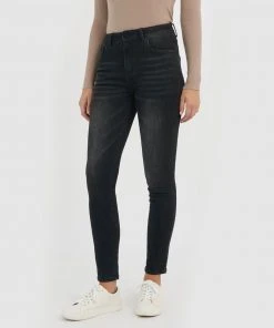 Forcast Phoebe Mid Rise Skinny Jeans Black Wash -Deals The Style Setters Store http3A2F2Fstatic.theiconic.com .au2Fp2Fforcast 1822 3454031 5