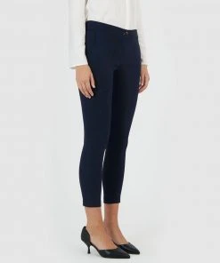 Forcast Janette Slim Cropped Pants Navy -Deals The Style Setters Store http3A2F2Fstatic.theiconic.com .au2Fp2Fforcast 1839 7568211 6