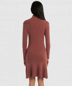 Forcast Azalea Knit Dress Deep Rose -Deals The Style Setters Store http3A2F2Fstatic.theiconic.com .au2Fp2Fforcast 1893 8660721 3