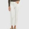 Forcast Betsy Mid Rise Skinny Jeans White