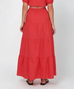 Forcast London Maxi Skirt Red -Deals The Style Setters Store http3A2F2Fstatic.theiconic.com .au2Fp2Fforcast 2081 6301051 3