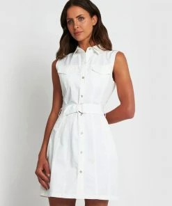 Forcast Bonnie Button Up Shirt Dress Ivory -Deals The Style Setters Store http3A2F2Fstatic.theiconic.com .au2Fp2Fforcast 2700 8587741 4