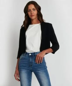 Forcast Polina Short Jacket Black