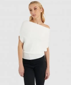 Forcast Regan Boatneck Knit Top Ivory -Deals The Style Setters Store http3A2F2Fstatic.theiconic.com .au2Fp2Fforcast 2723 3586621 5