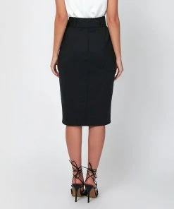 Forcast Erika Button Up Skirt Black -Deals The Style Setters Store http3A2F2Fstatic.theiconic.com .au2Fp2Fforcast 2731 3301051 5