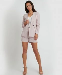 Forcast Katarina Pinstripe Jacket Dusty Pink -Deals The Style Setters Store http3A2F2Fstatic.theiconic.com .au2Fp2Fforcast 2788 7452541 8