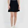 Forcast Maiya A- Line Knit Skirt Black