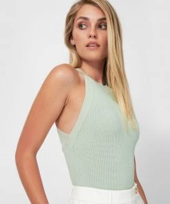 Forcast Skye Halter Neck Knit Top Baby Mint -Deals The Style Setters Store http3A2F2Fstatic.theiconic.com .au2Fp2Fforcast 2891 2787741 3
